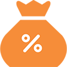 money percentage icon